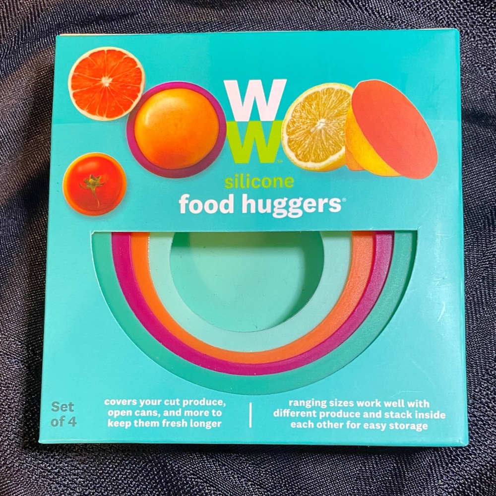 Weight Watchers Silicone Food Huggers - Vibrant Set